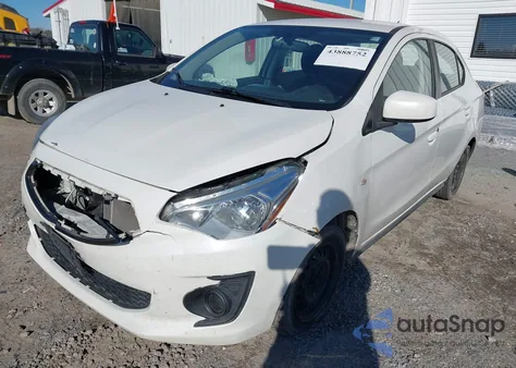 2020 Mitsubishi Mirage G4 Es z USA, uszkodzony, nr VIN ML32F3FJ9LHF09993